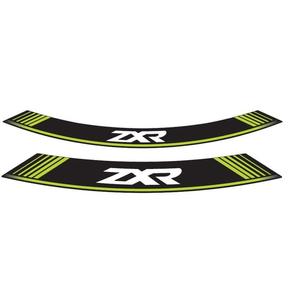 Rim strip PUIG ZXR 9292V green set of 8 rim strips