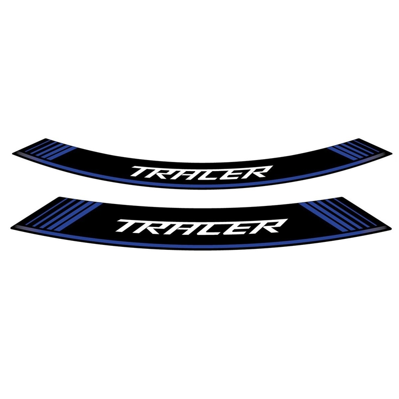 Rim strip PUIG TRACER blue set of 8 rim strips for YAMAHA Tracer 7 2021-2024