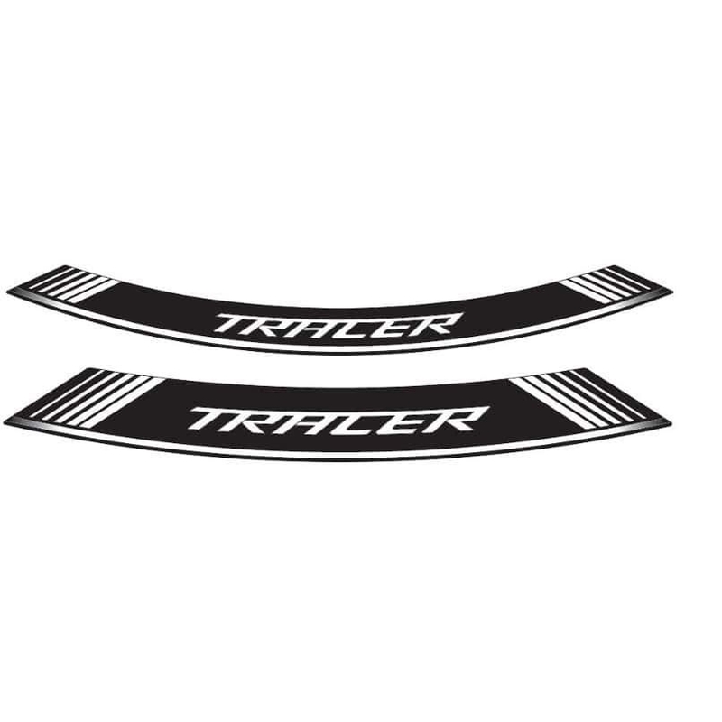 Rim strip PUIG TRACER white set of 8 rim strips