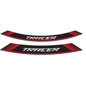 Rim strip PUIG TRACER 9293R red set of 8 rim strips