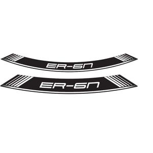 Rim strip PUIG ER6 9311B white set of 8 rim strips