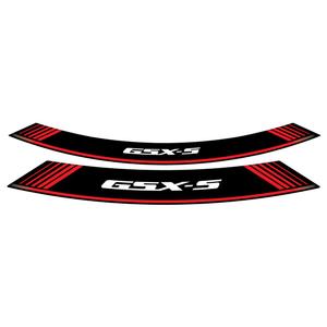 Rim strip PUIG GSXS 9442R red set of 8 rim strips