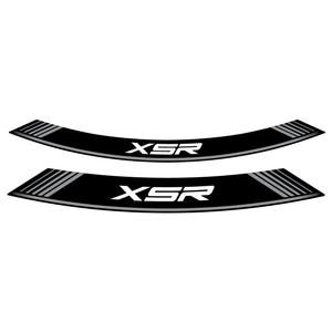 Rim strip PUIG XSR 9985P silver set of 8 rim strips