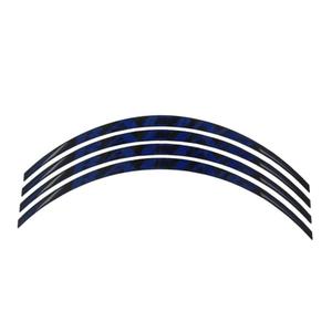 Rim strip PUIG RACING 5121A blue set of 4 rim strips