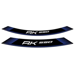 Rim strip PUIG AK550 9630A blue set of 8 rim strips