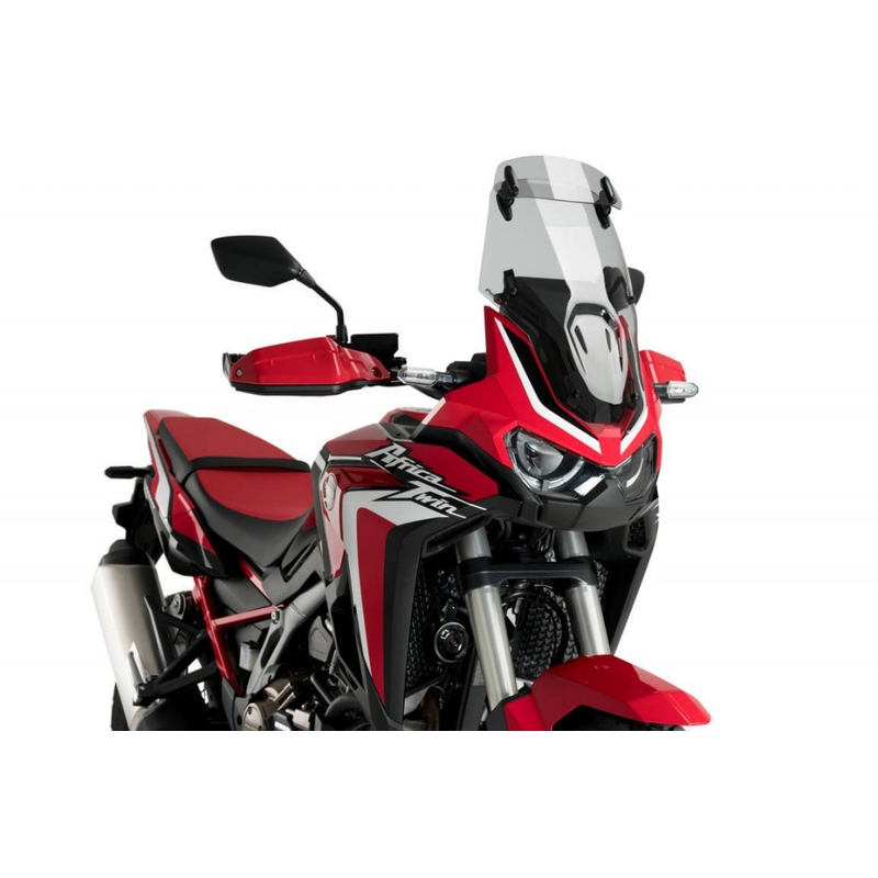 Windscreen PUIG TOURING WITH VISOR smoke