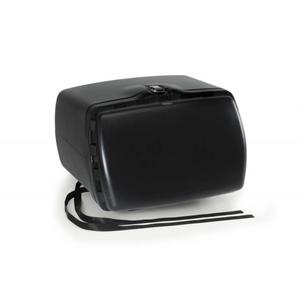 Top box PUIG MAXI BOX 3660N black without lock and fasten with included straps