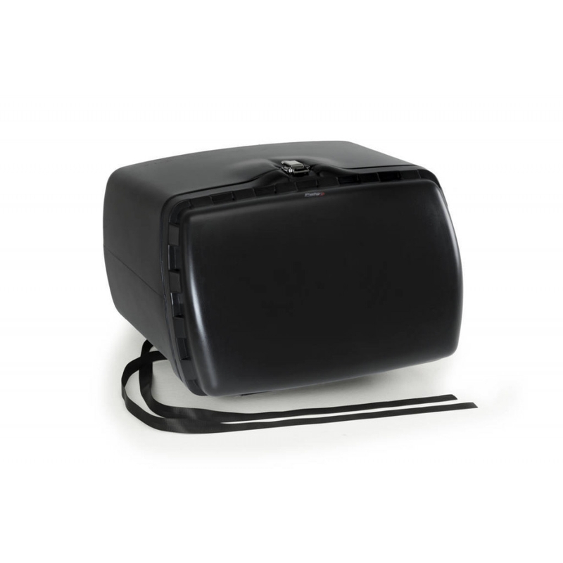 Top box PUIG MAXI BOX black without lock and fasten with included straps