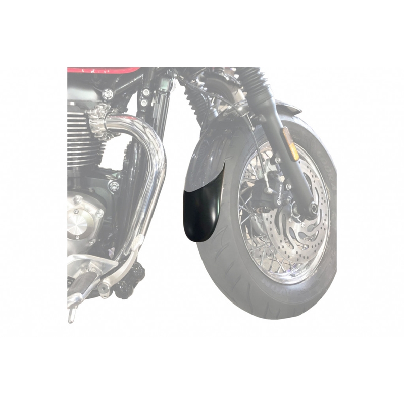 Front fender extension PUIG black for HONDA CMX 500 Rebel 2017-2022, TRIUMPH Bonneville Speedmaster 1200 2018-2026