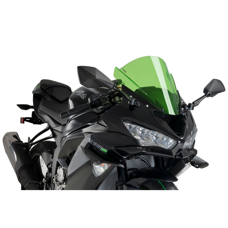 Side spoilers PUIG SPORT black for KAWASAKI ZX-6R 636 Ninja (2013<) 2019-2023