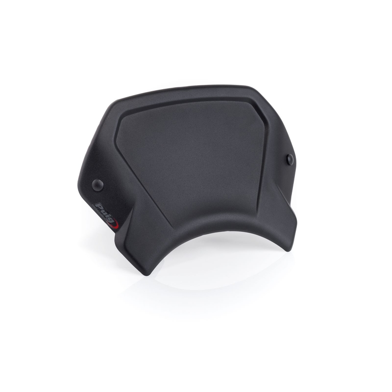Windshield PUIG FRONTAL PLATE black