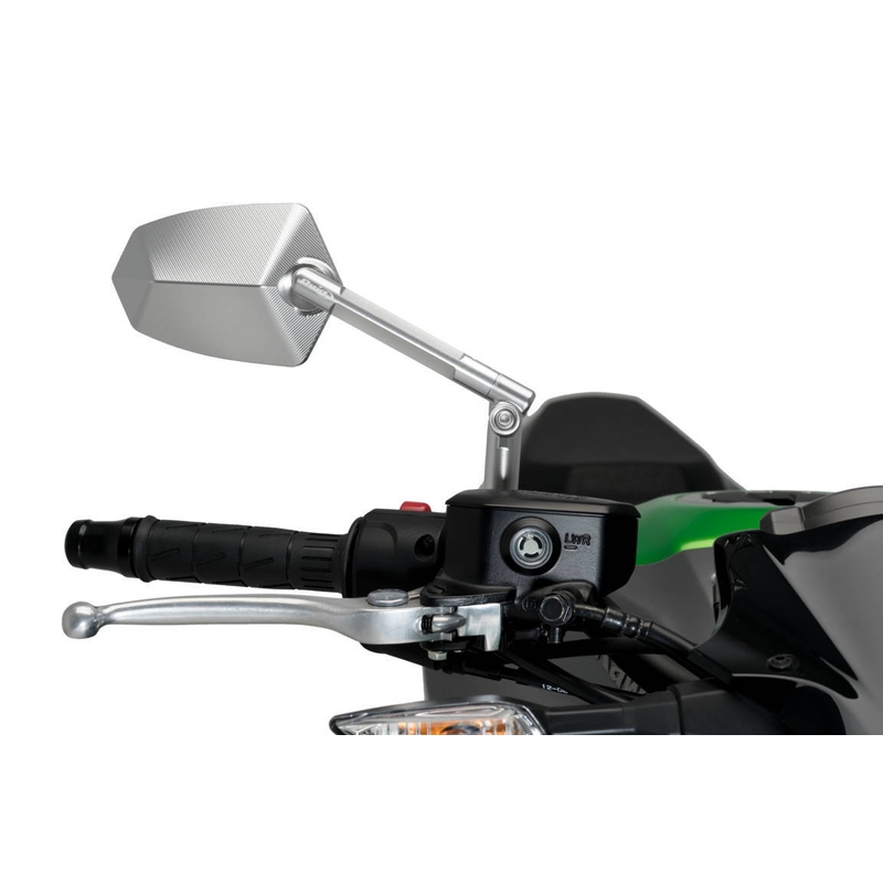 Rear view mirror PUIG GT.1 anodized aluminium right