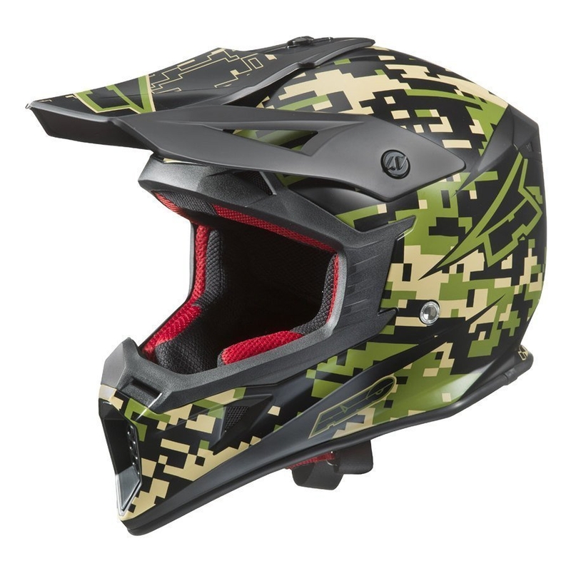 Kask motokrosowy AXO Jump camouflage wyprzedaż