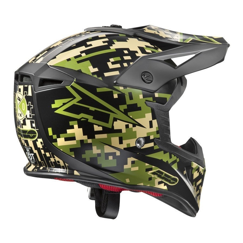 Kask motokrosowy AXO Jump camouflage wyprzedaż