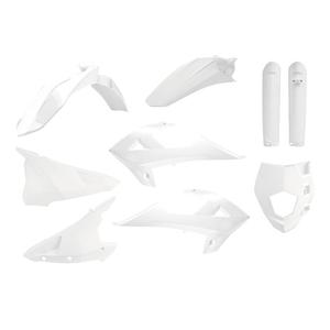 Plastic body kit POLISPORT 91031 enduro white