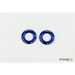Rings for axle sliders PUIG PHB19 20271A aluminium blue