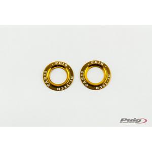 Rings for axle sliders PUIG PHB19 20271O aluminium gold