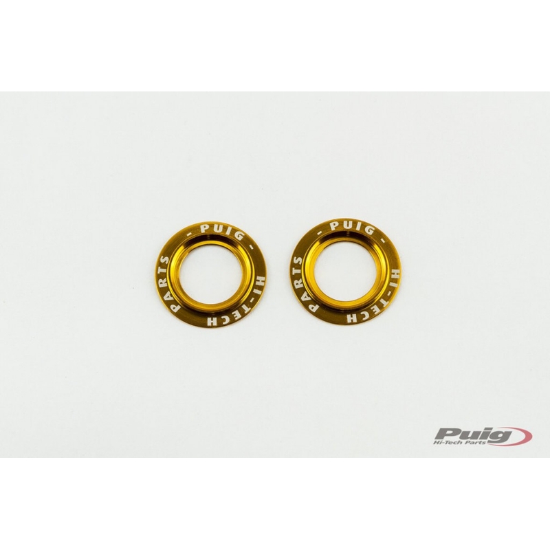 Rings for axle sliders PUIG PHB19 aluminium gold