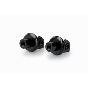 Footpeg adapters PUIG 20452N black