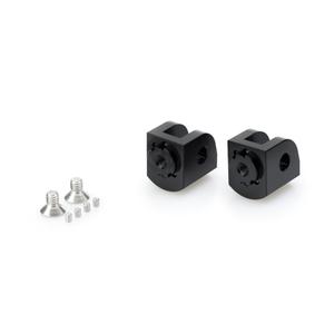 Footpeg adapters PUIG 20319N adjustable black