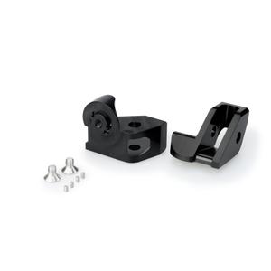 Footpeg adapters PUIG 20322N adjustable black