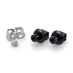 Footpeg adapters PUIG 20454N black