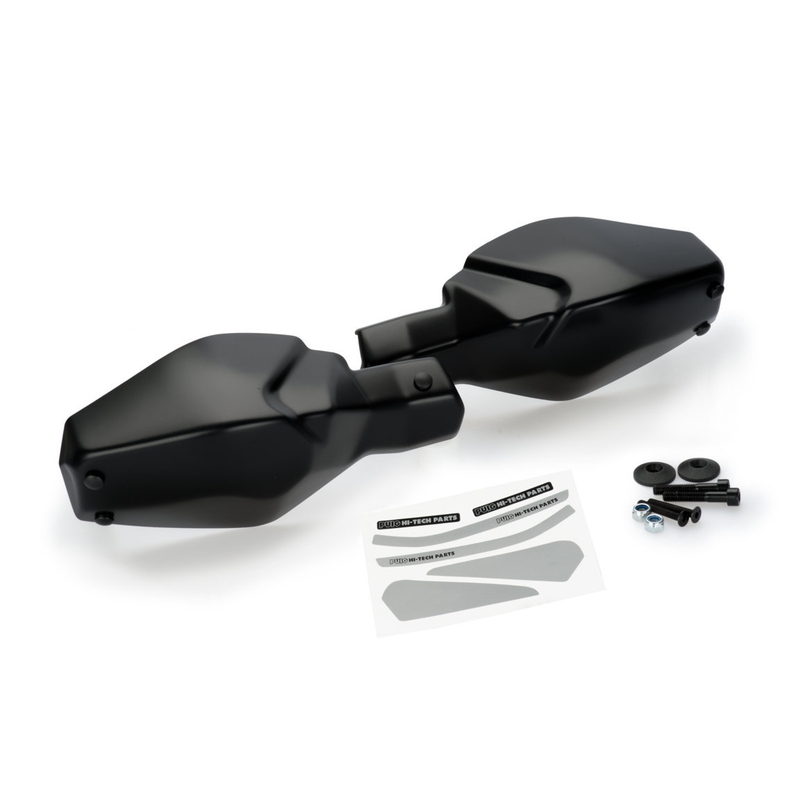 Handguards PUIG matt black for DUCATI Scrambler Desert Sled 800 2017-2020, DUCATI Scrambler Full Throttle 803 2023-2026