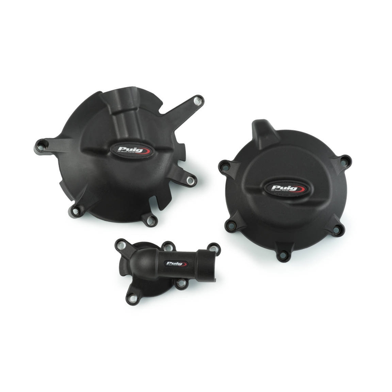 Engine protective covers PUIG black
