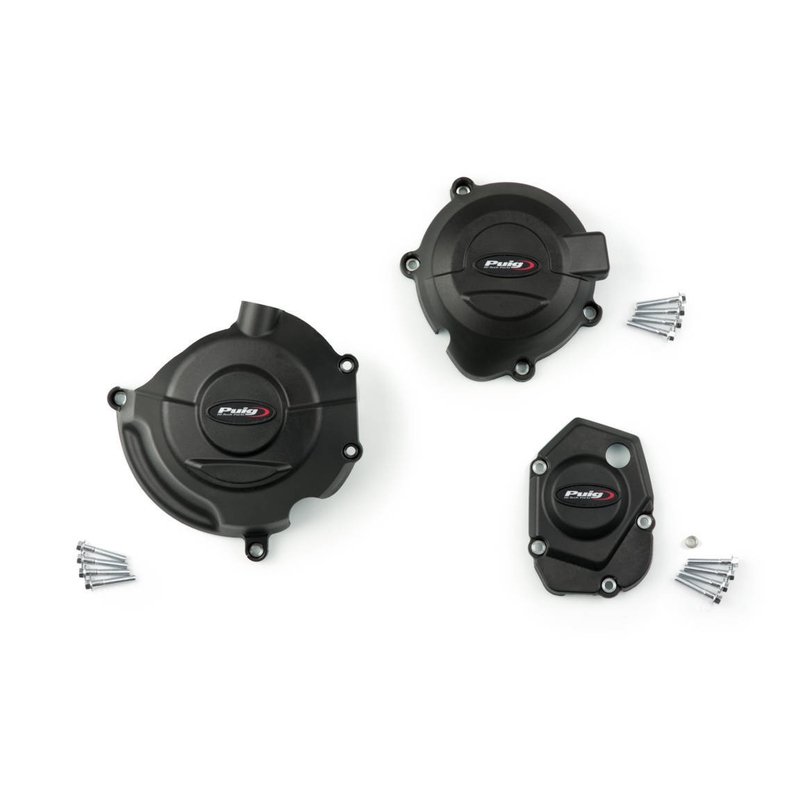 Engine protective covers PUIG black