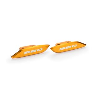 Rear-view base covers PUIG 3875O gold