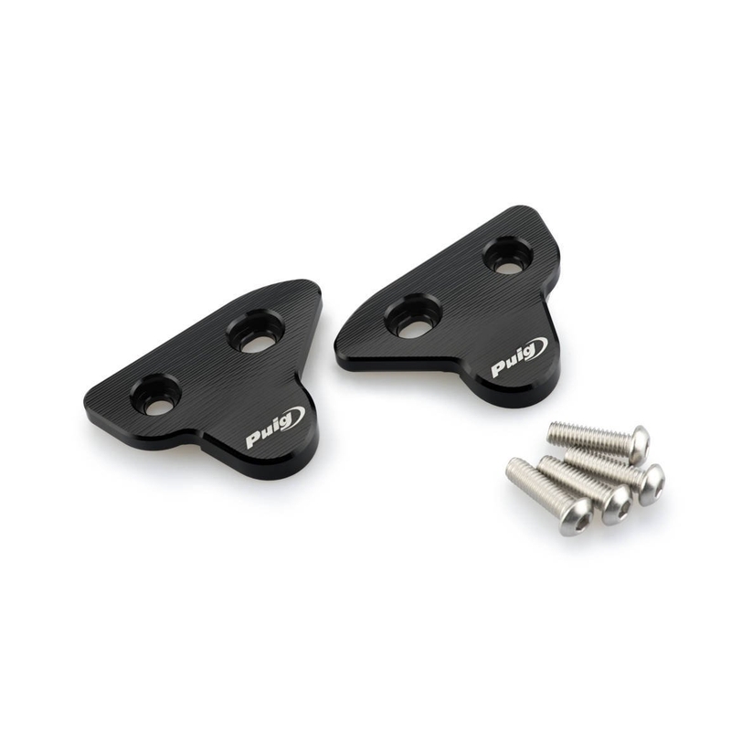 Mirrors caps PUIG black