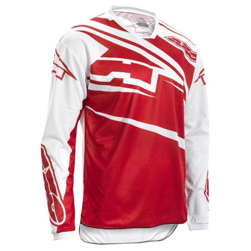 Motokrosowa bluza AXO SR Jersey czerwono-biała wyprzedaż