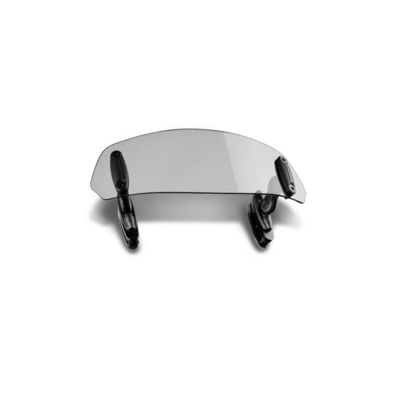 Multiadjustable visor PUIG clip-on smoke
