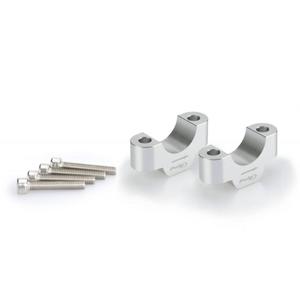 Risers PUIG 20308P silver height 20mm, d 32mm