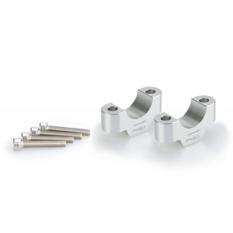 Risers PUIG silver height 20mm, d 32mm