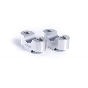 Risers PUIG 3671P silver height 20mm, d 22mm