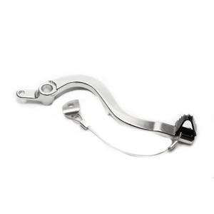 Brake pedal MOTION STUFF 83P-0211002 silver body, black steel fixed tip Steel Fixed Tip