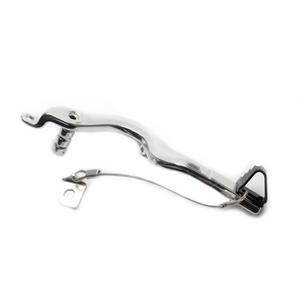 Brake pedal MOTION STUFF 83P-0601002 silver body, black steel fixed tip Steel Fixed Tip