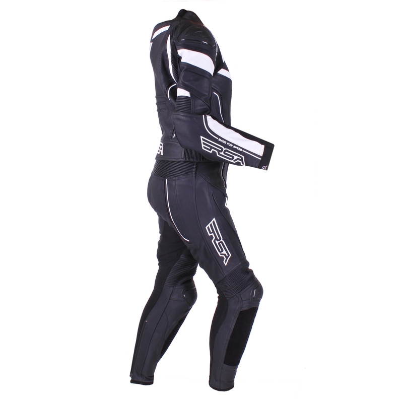 Damski kombinezon motocyklowy RSA Speedway czarno-biały wyprzedaż