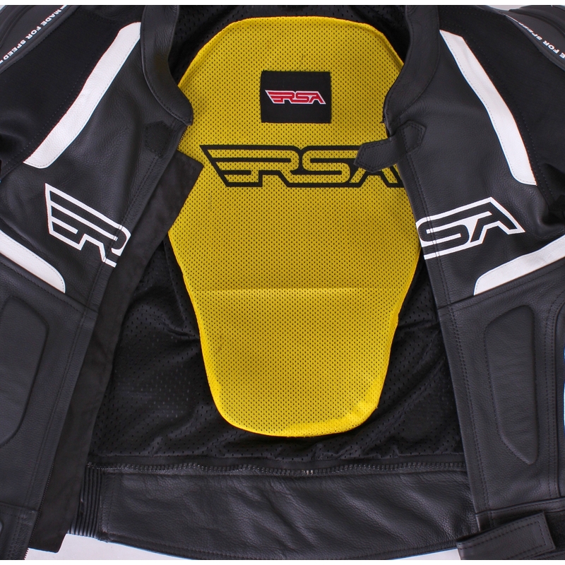 Damski kombinezon motocyklowy RSA Speedway czarno-biały wyprzedaż