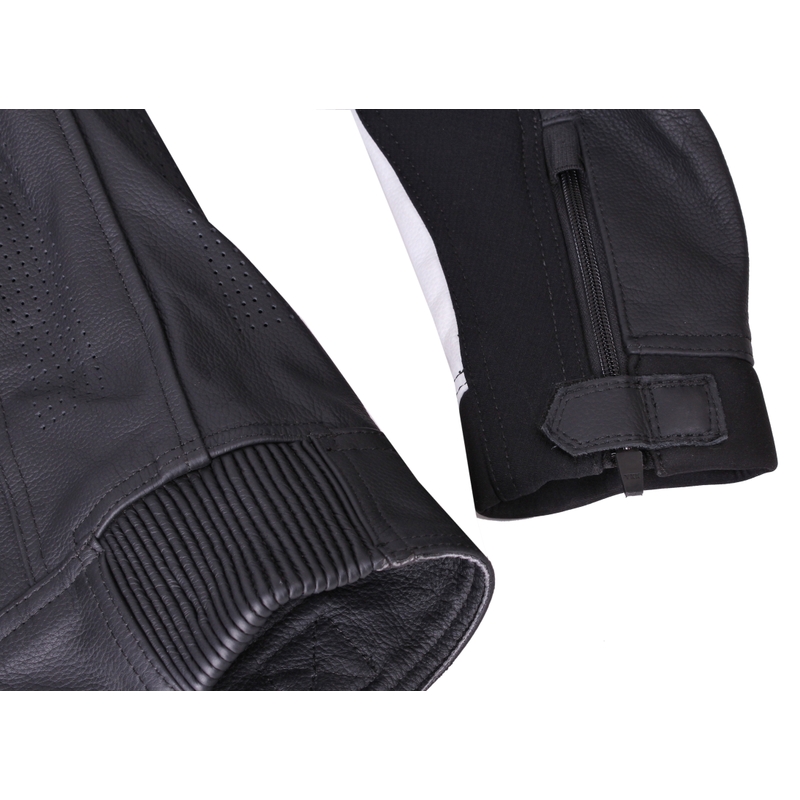 Damski kombinezon motocyklowy RSA Speedway czarno-biały wyprzedaż