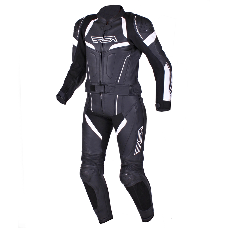 Damski kombinezon motocyklowy RSA Speedway czarno-biały wyprzedaż