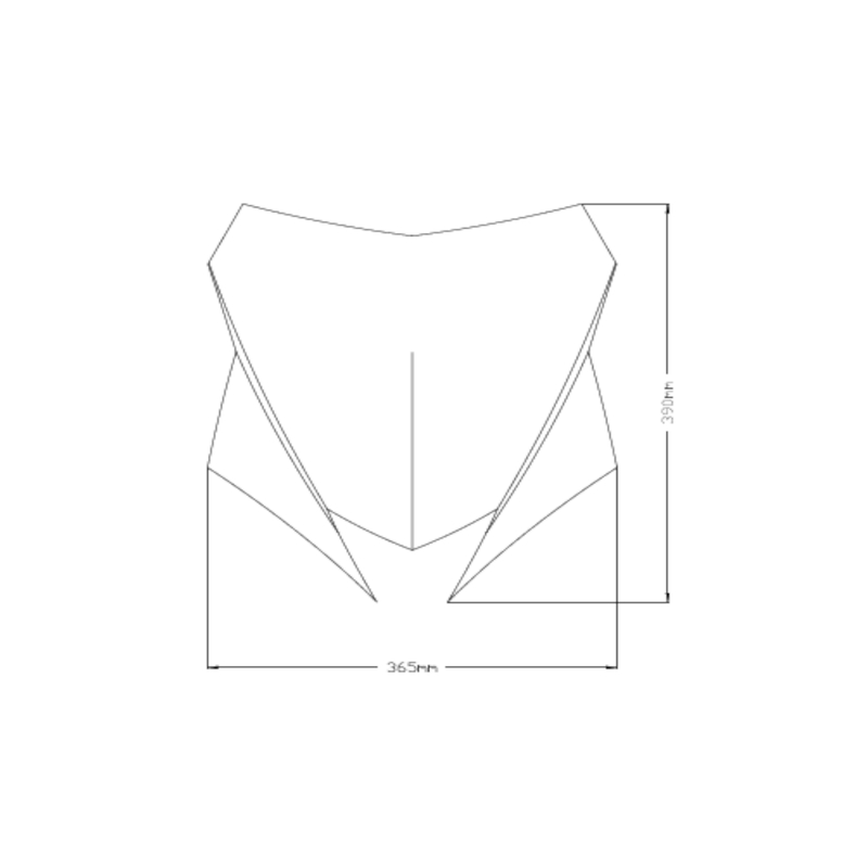 Windscreen PUIG SPORT smoke