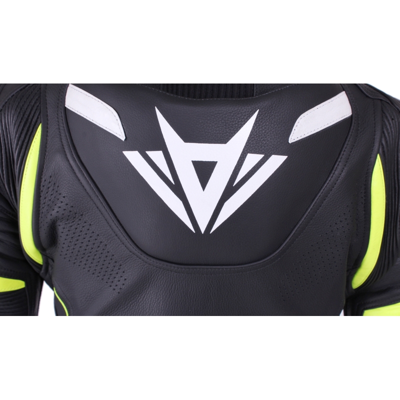 Damski kombinezon motocyklowy RSA Speedway czarno-biało-fluo żółty wyprzedaż