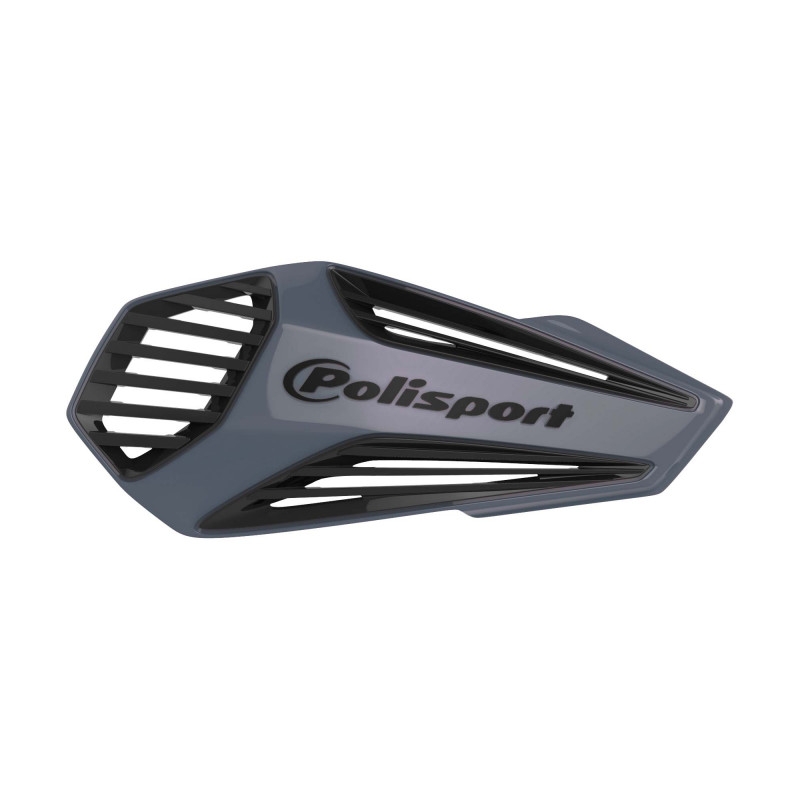 Handguard POLISPORT MX AIR with universal handlebar mounting kit Nardo Grey / Black wyprzedaż