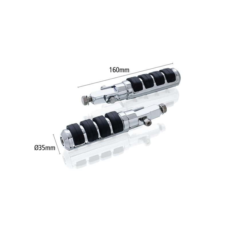 Footrests CUSTOMACCES inox