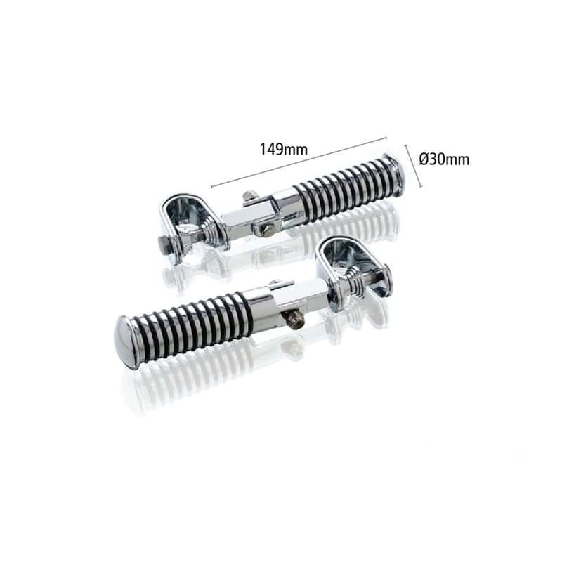Footrests CUSTOMACCES inox
