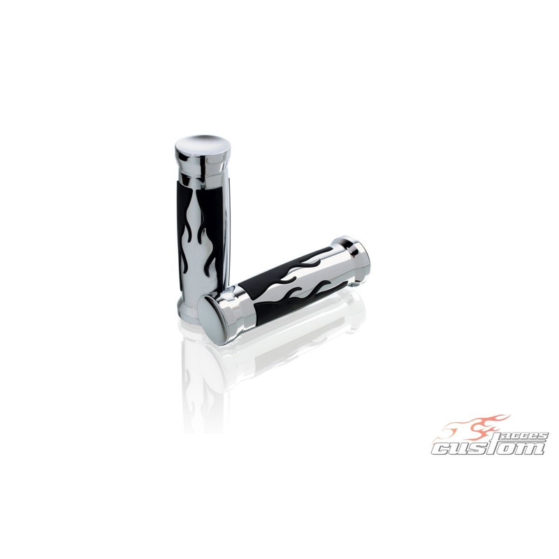 Grips CUSTOMACCES FUEGO stainless steel d 22mm