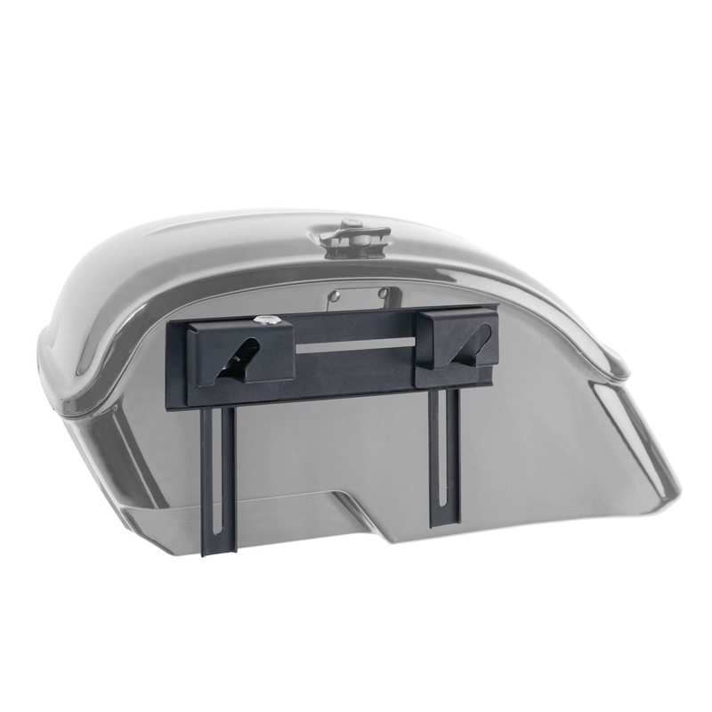 Rigid saddlebag supports CUSTOMACCES SN black