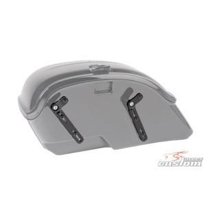 Rigid saddlebag supports CUSTOMACCES SV SV0015N black